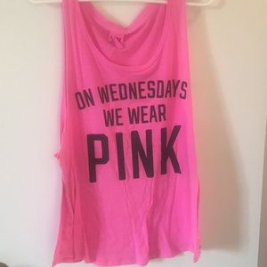 Pink tank top